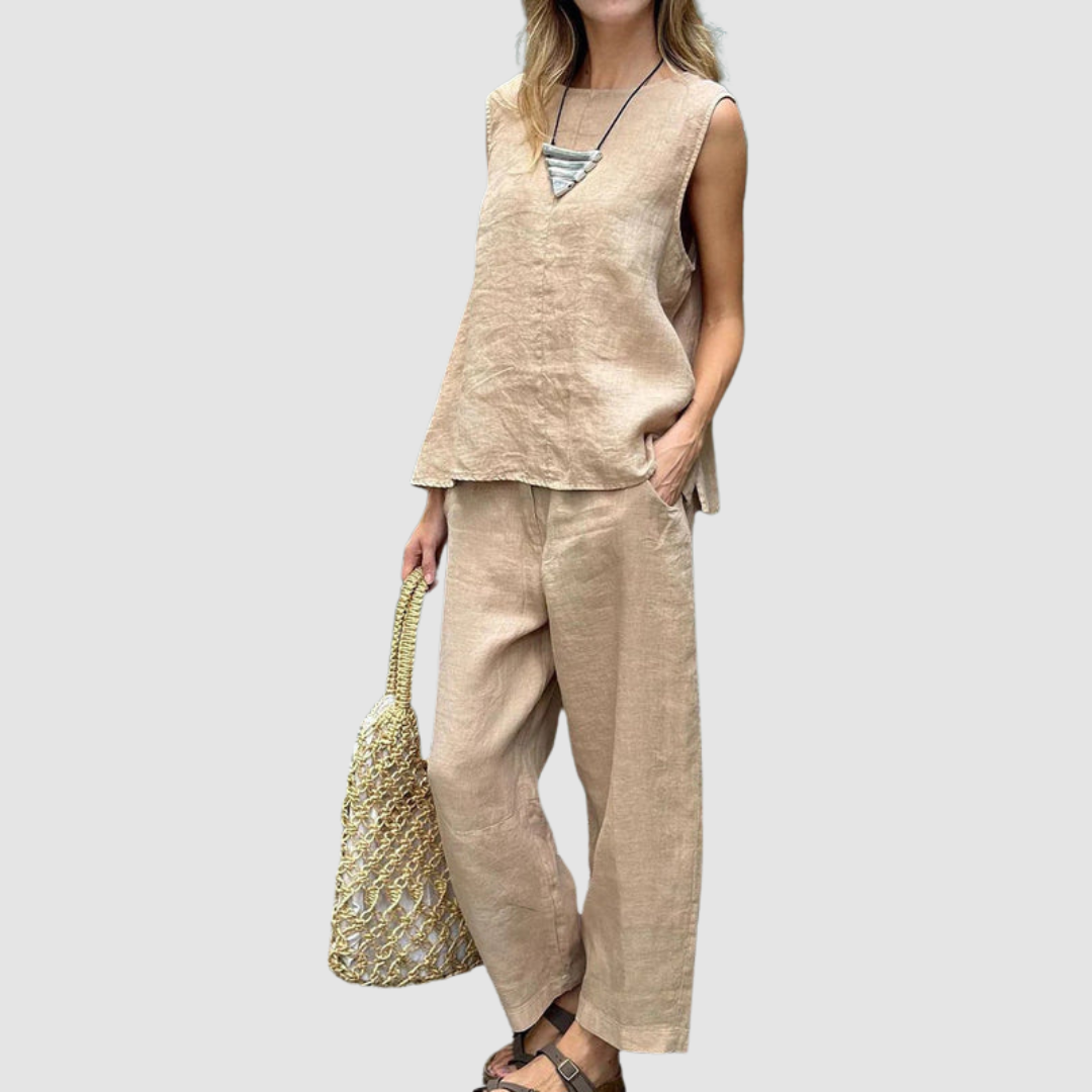 Suzette™| Lightweight Two-Piece Summer Set
