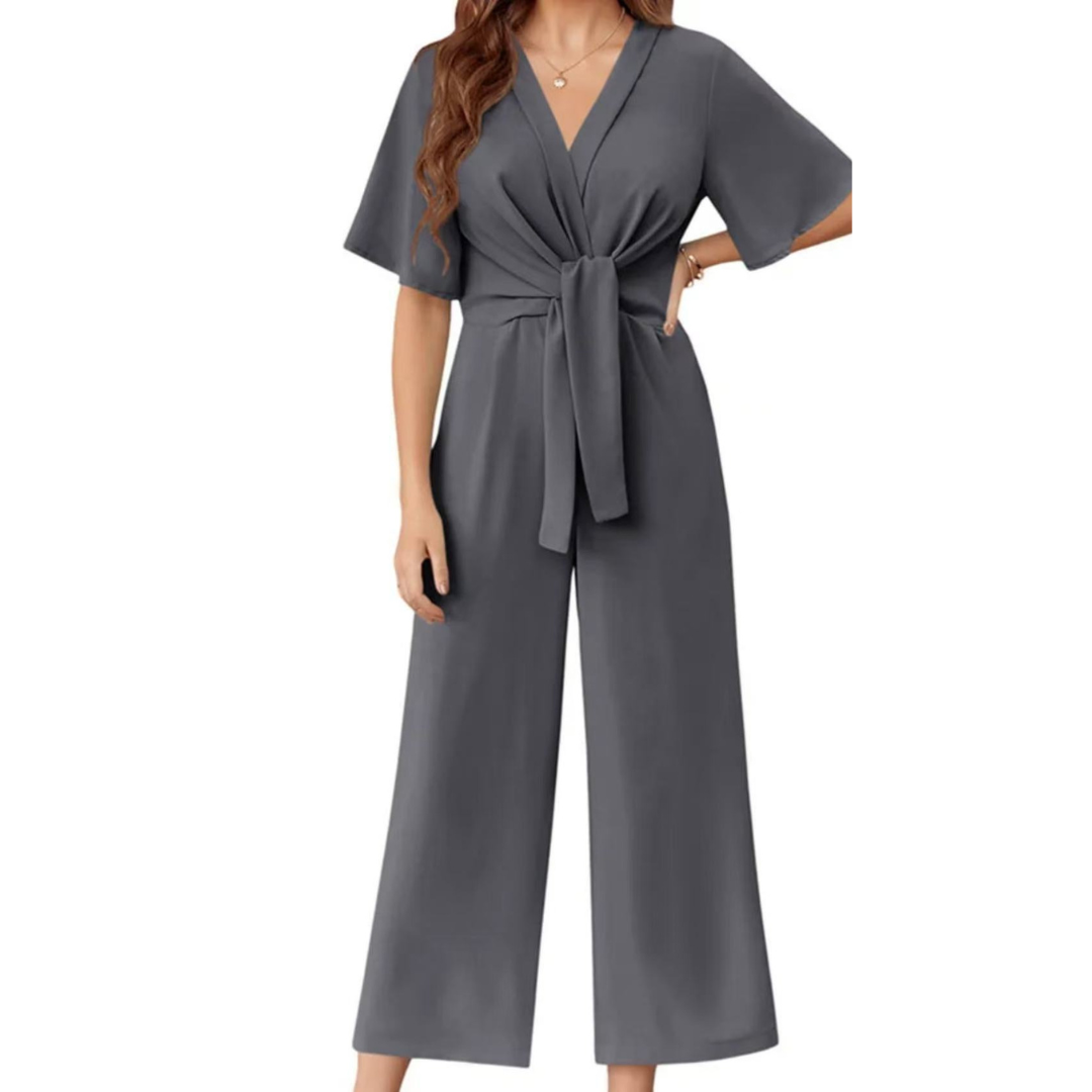 Gabriella | Women Elegant Summer Tie Knot Jumpsuit