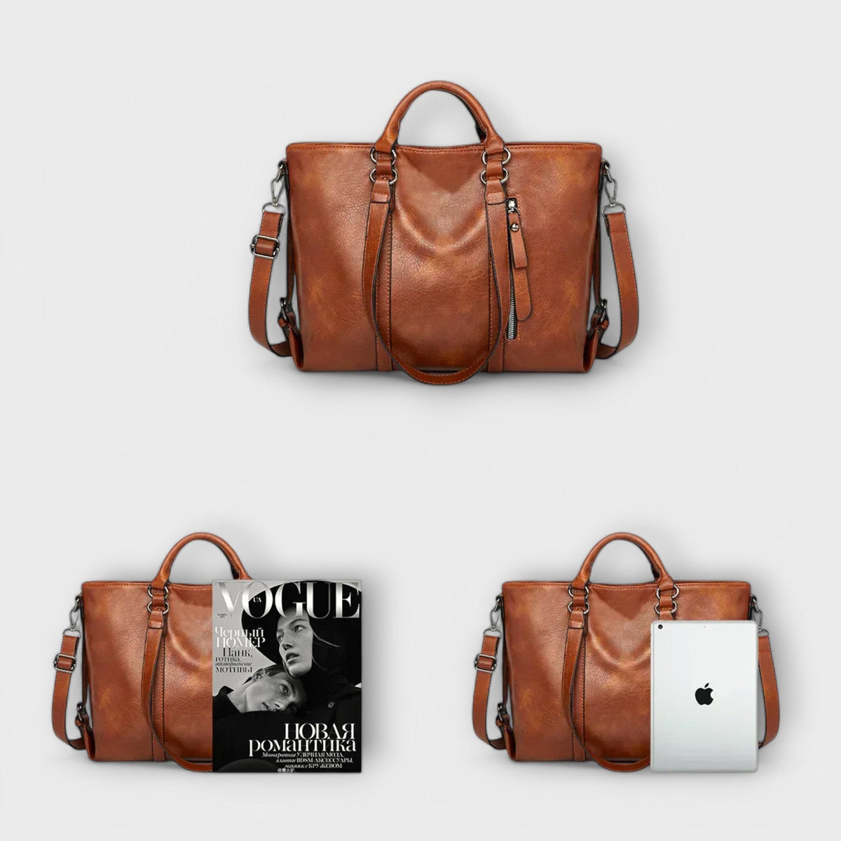 Olivia | Women Large Leather Bag