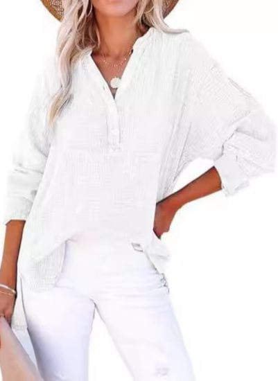 Ayla | Women Casual V-Neck Blouse