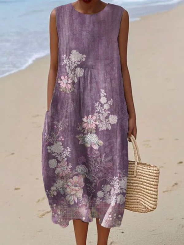 Ruby Floral Midi Dress