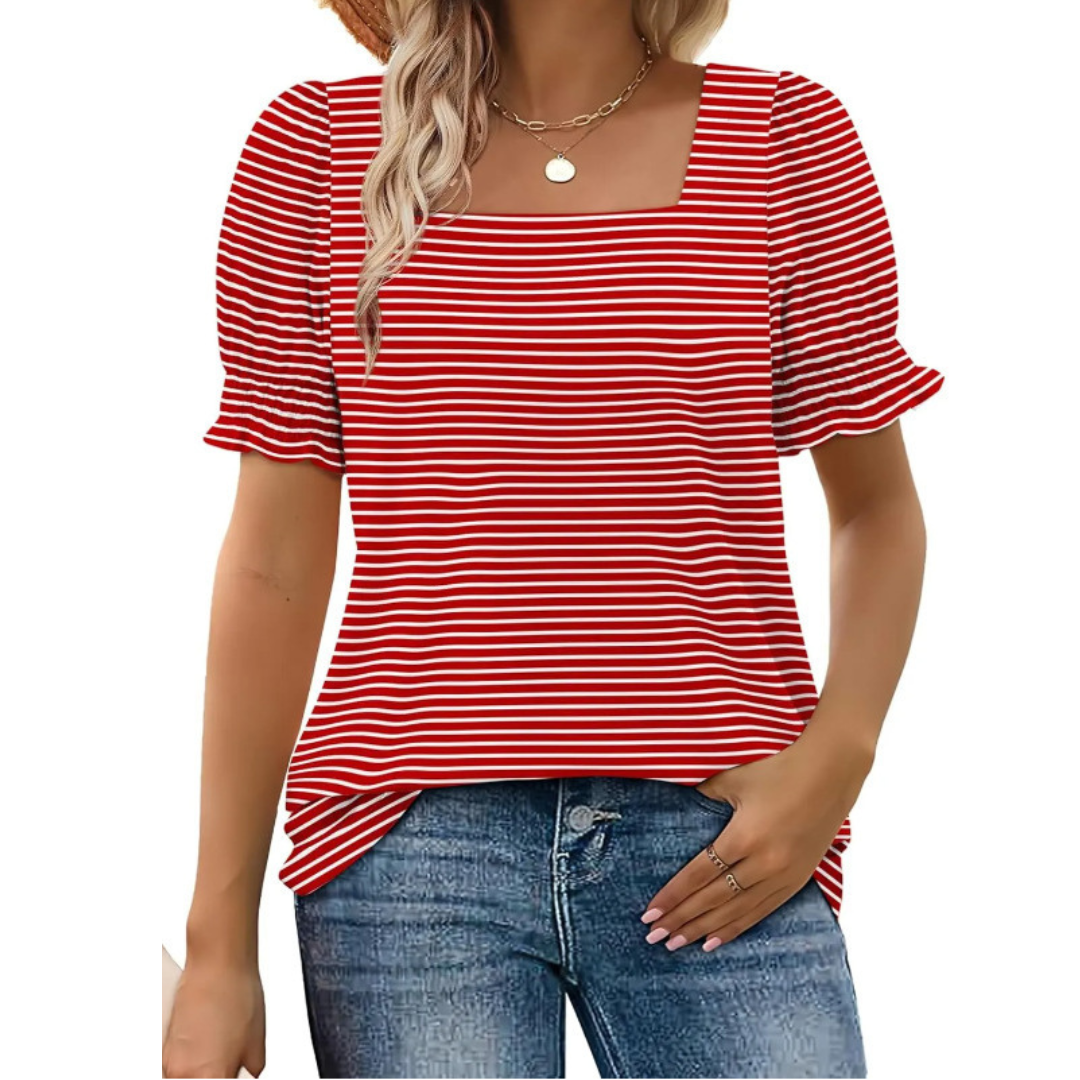 Josephine| Women Lightweight Ruffle Sleeve Summer Essential