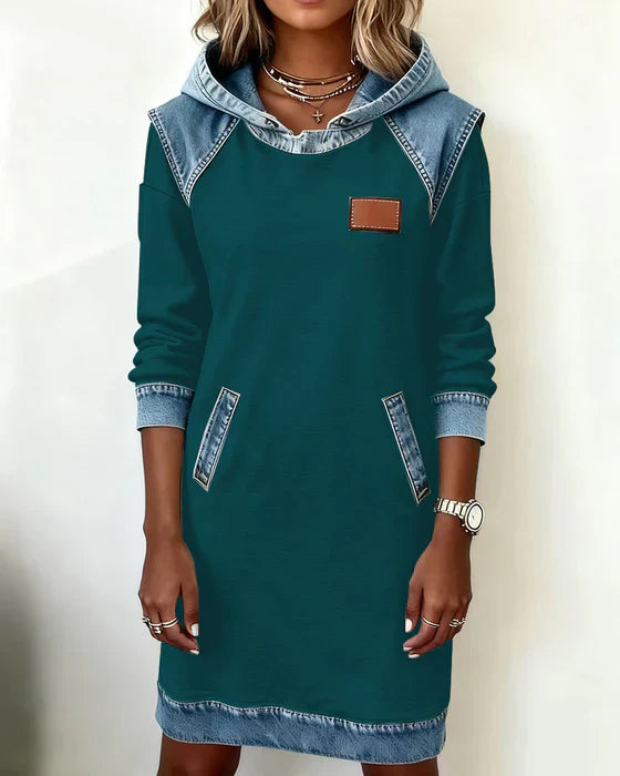 Lunariae – Casual Winter Hoodie Dress