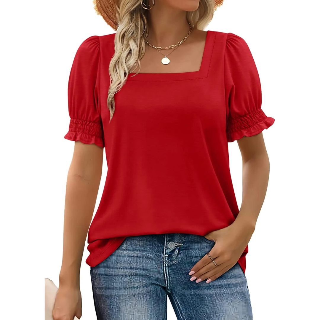 Josephine| Women Lightweight Ruffle Sleeve Summer Essential