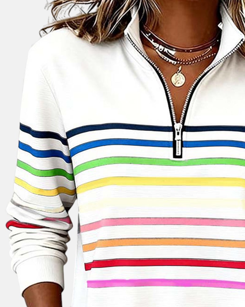 Wren | Classic Cotton Zip Sweatshirt for Everyday Comfort