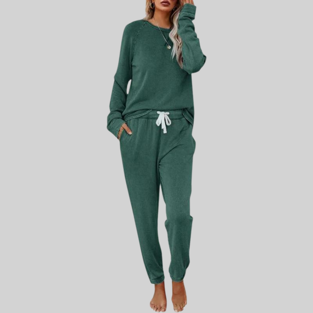 Jocelyn | Casual Long Sleeve and Sweatpants Set