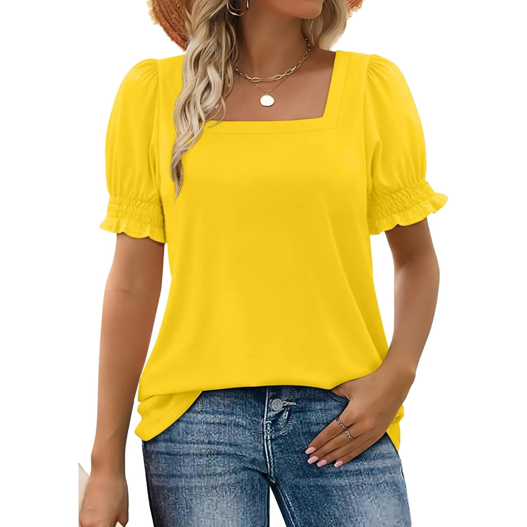 Josephine| Women Lightweight Ruffle Sleeve Summer Essential