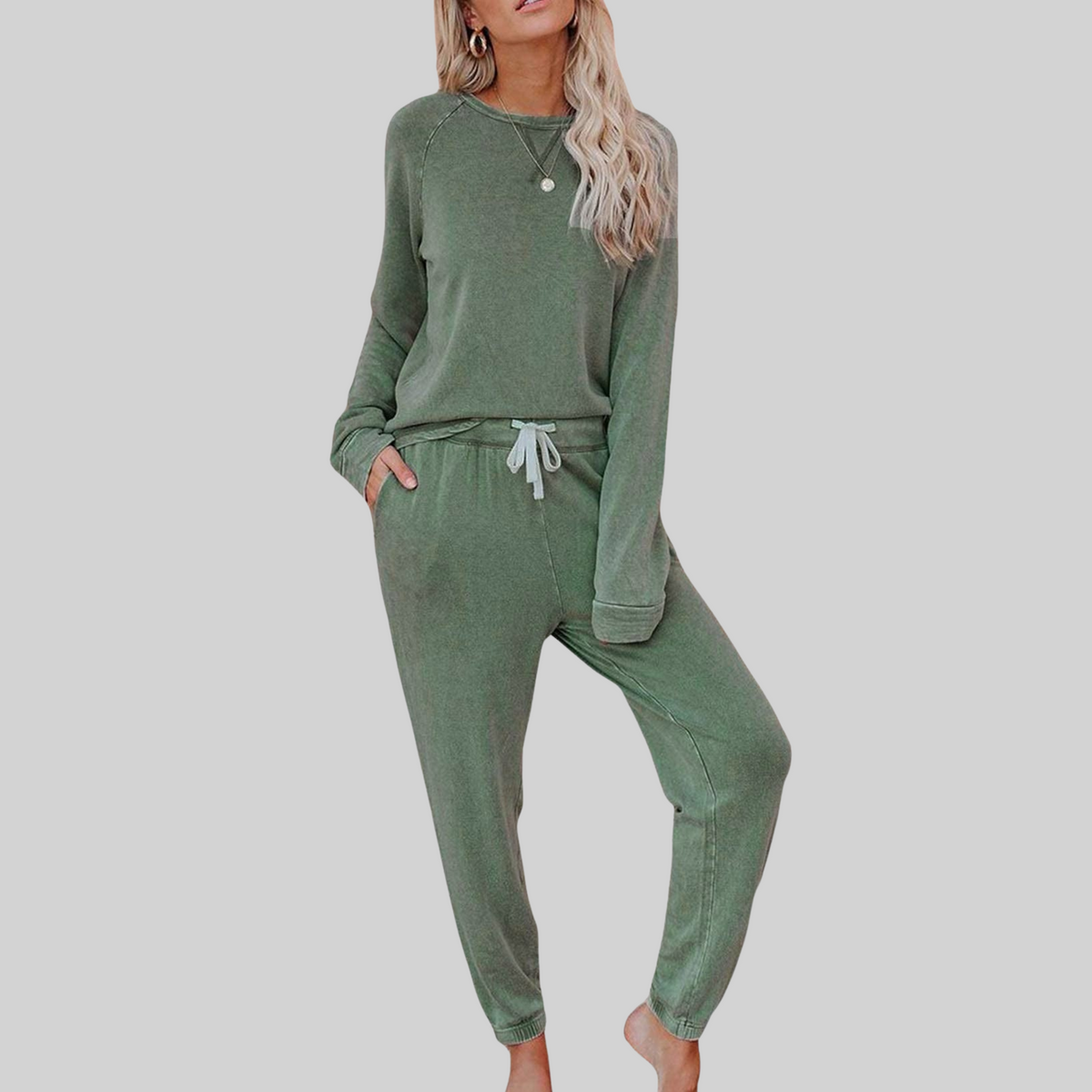 Jocelyn | Casual Long Sleeve and Sweatpants Set
