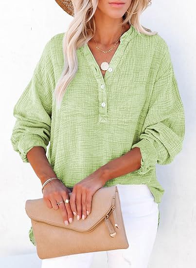 Ayla | Women Casual V-Neck Blouse