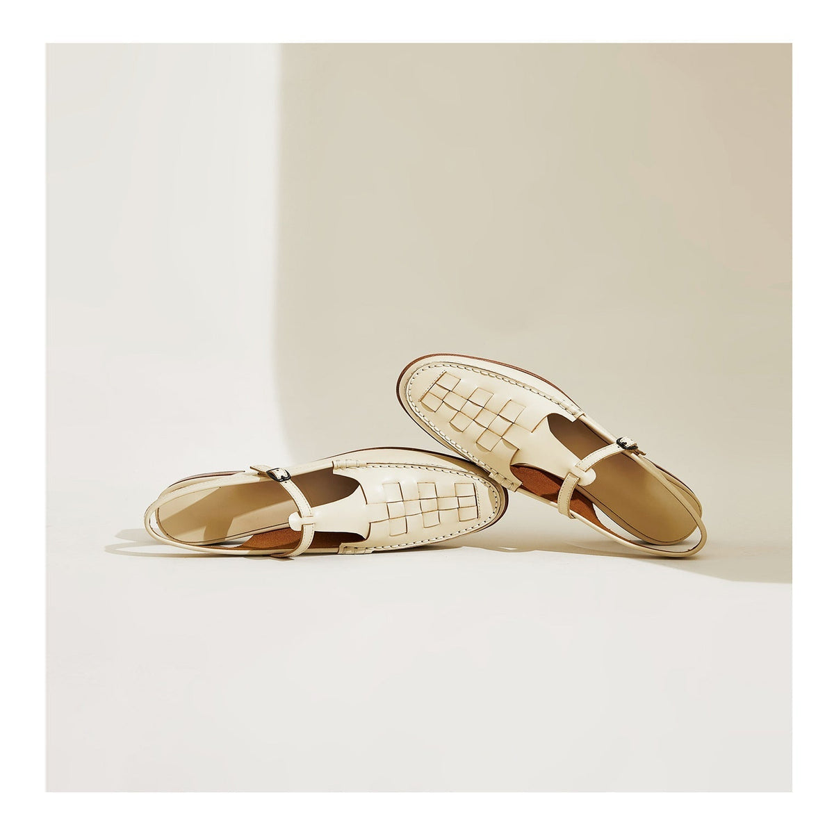 Carol - Woven Charm Sandals
