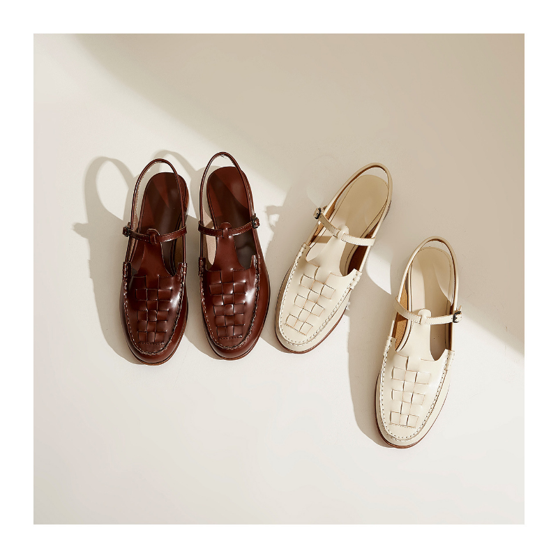 Carol - Woven Charm Sandals
