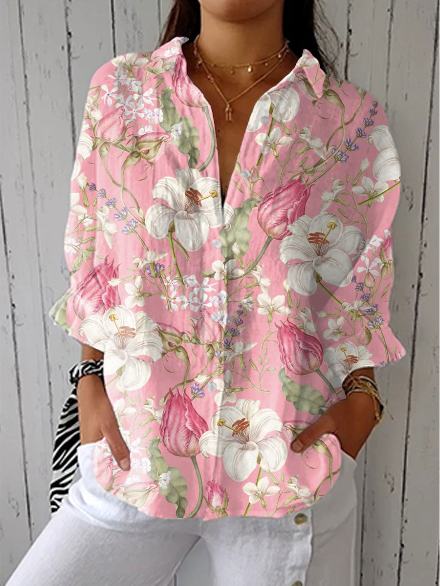 Francis - Elegant Bloom Blouse